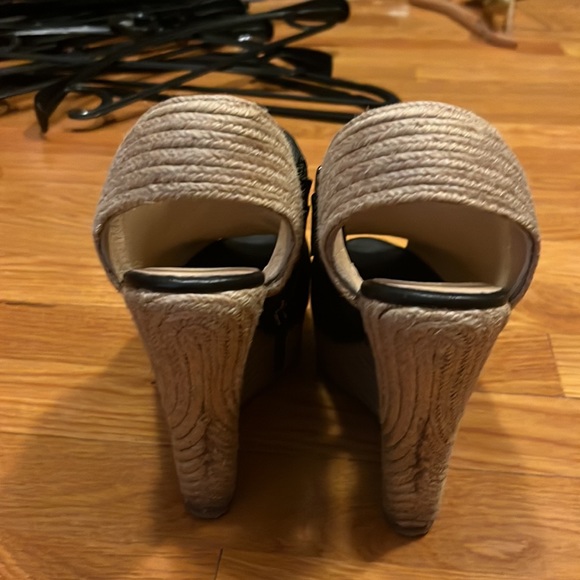 Gucci Open toe wedge sling back side zipper - Picture 3 of 10